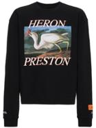 Heron Preston Heron Crew Neck Sweatshirt - Black