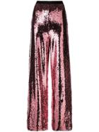 Vivetta Elongated Sequin Trousers - Pink