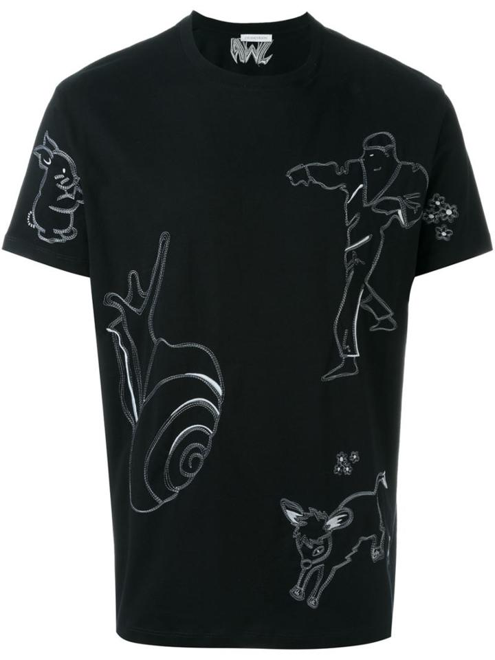 J.w.anderson Embroidered T-shirt