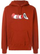 Supreme Cat In The Hat Hooded Sweatshirt - Red