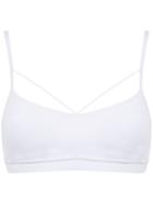 Track & Field Power Strappy Top - White