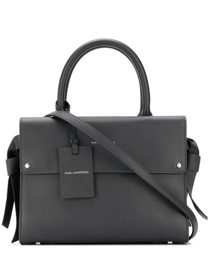 Karl Lagerfeld K/ikon Mini Tote - Green