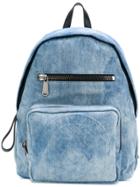 Balmain Club Denim Backpack - Blue