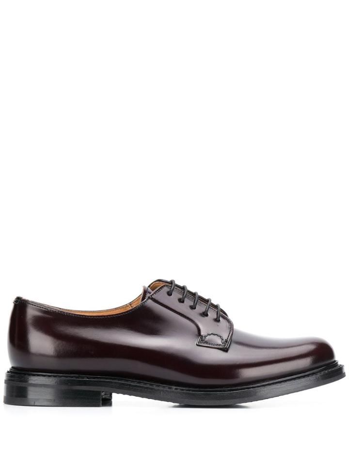 Church's Shannon Lace-up Loafers - Red