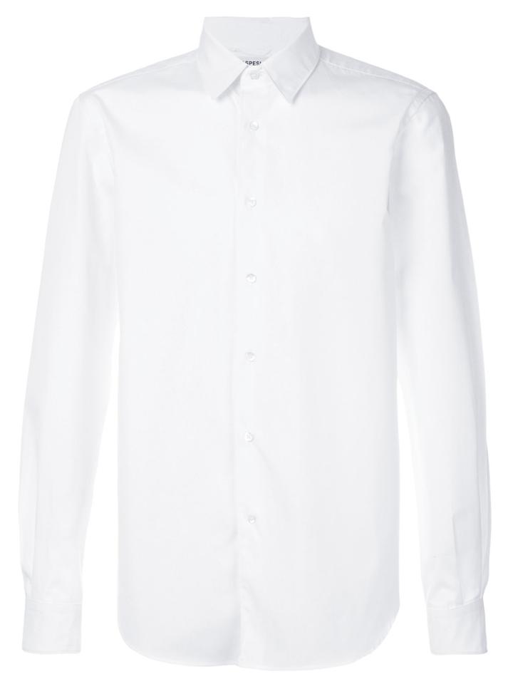 Aspesi Gathered Cuffs Shirt - White