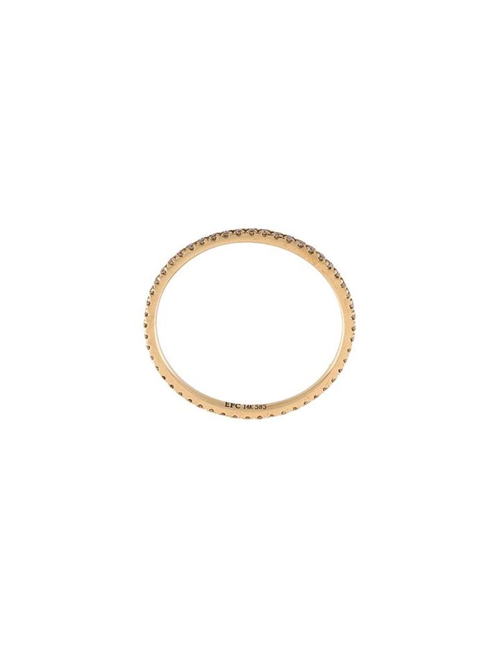 Ef Collection Eternity Stack Ring, Women's, Size: 6, Yellow/orange