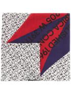 Calvin Klein 205w39nyc Branded Cowboy Scarf - Red