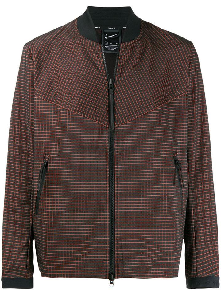 Nike Check Bomber Jacket - Black