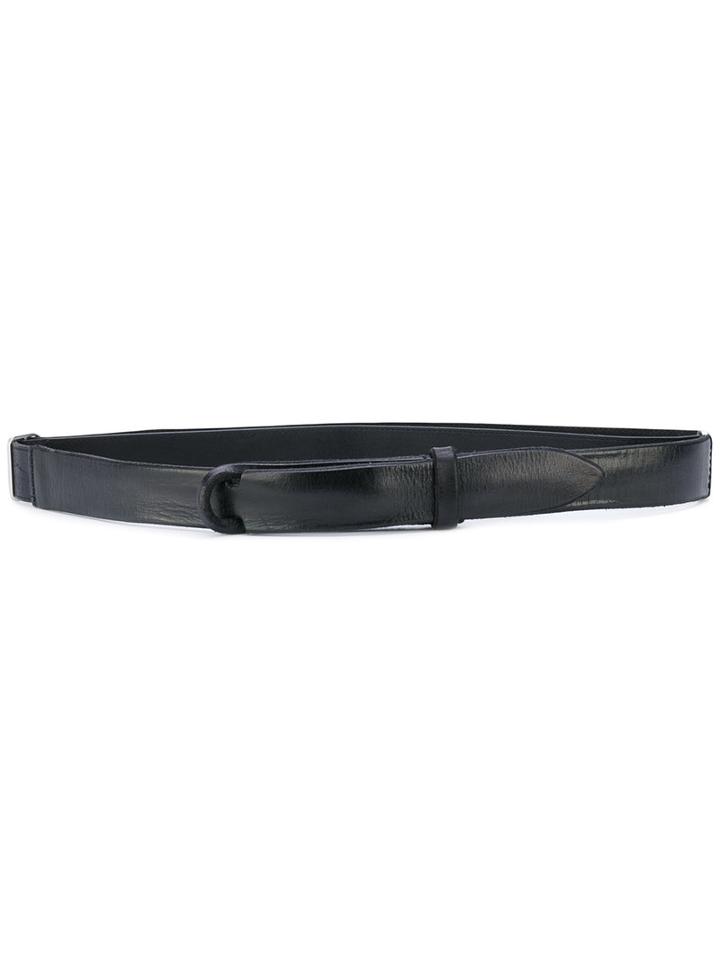 Orciani - Slim Belt - Men - Calf Leather - One Size, Black, Calf Leather