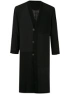 Devoa Long Line Jacket - Black