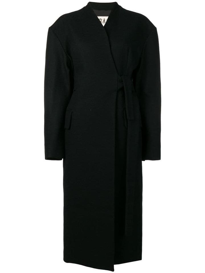 A.w.a.k.e. Mode Longline Coat - Black
