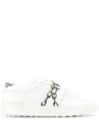 Valentino Valentino Garavani Rose Rockstud Sneakers - White