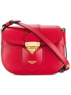 Moschino Mini Buckled Shoulder Bag - Red
