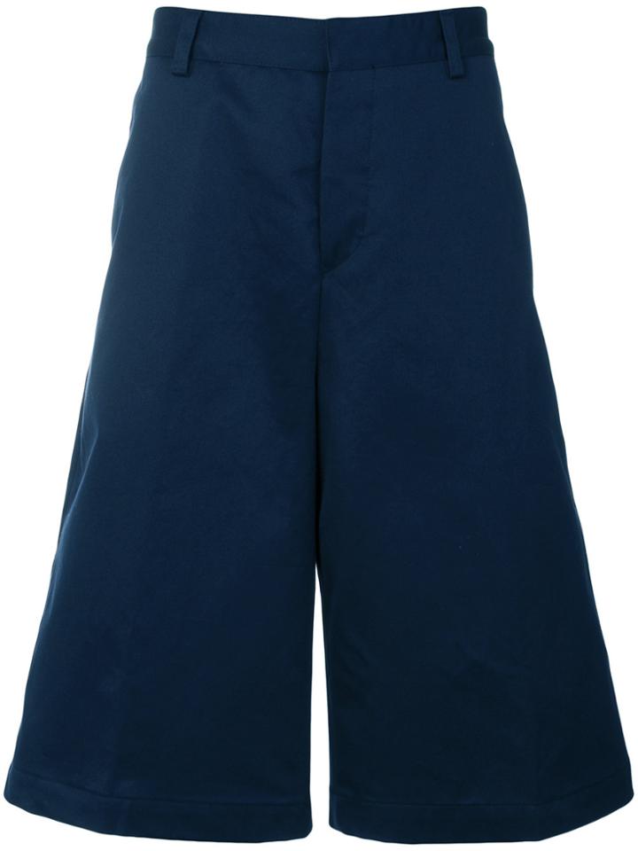 Kenzo Classic Tailored Shorts - Blue