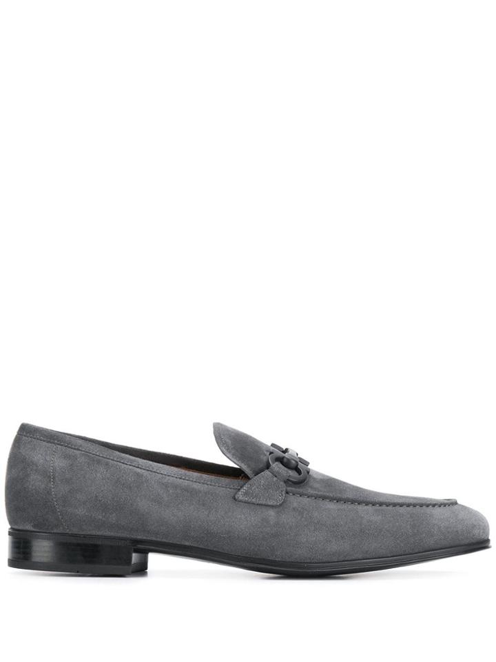 Salvatore Ferragamo Slip-on Loafers - Grey