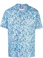 Orlebar Brown Printed Shortsleeved Shirt - Blue