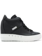 Rucoline Concealed Wedge Sneakers - Black