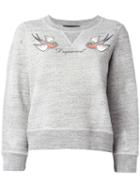 Dsquared2 Bird Logo Sweatshirt, Women's, Size: Xs, Grey, Cotton