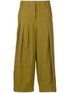 Erika Cavallini Loose-fit Culottes - Green