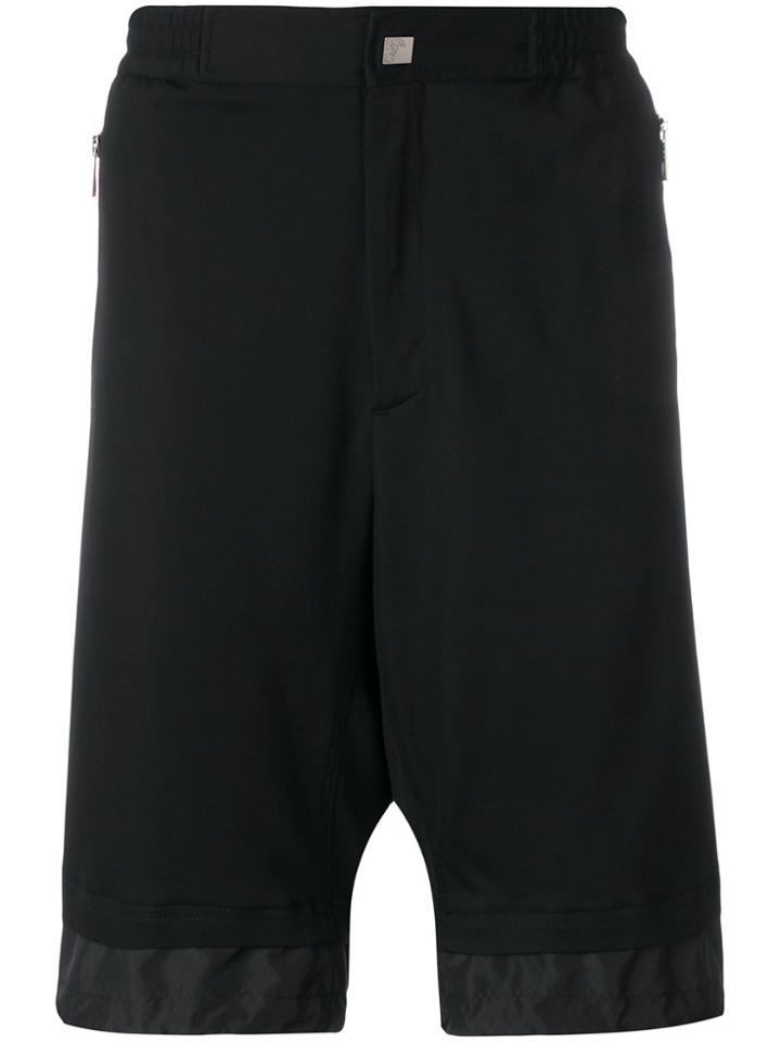 Versace Collection Layered Track Shorts - Black
