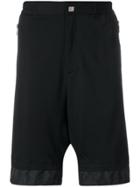 Versace Collection Layered Track Shorts - Black