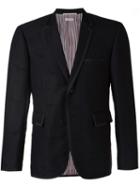 Thom Browne Dog Pattern Blazer, Men's, Size: 2, Black, Acrylic/polyester/cupro/wool