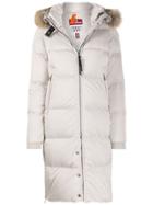 Parajumpers Faux-fur Padded Coat - White