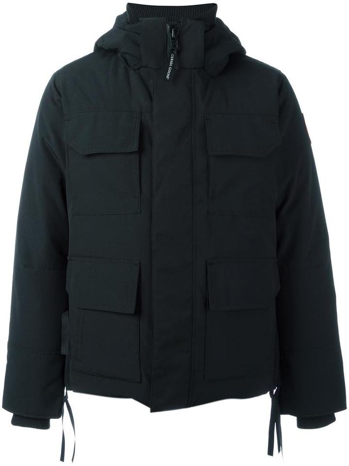 Canada Goose 'maitland' Jacket, Men's, Size: Xl, Black, Cotton/feather Down/nylon/polyester
