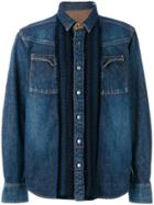 Tom Ford Circular Print Classic Shirt - Blue