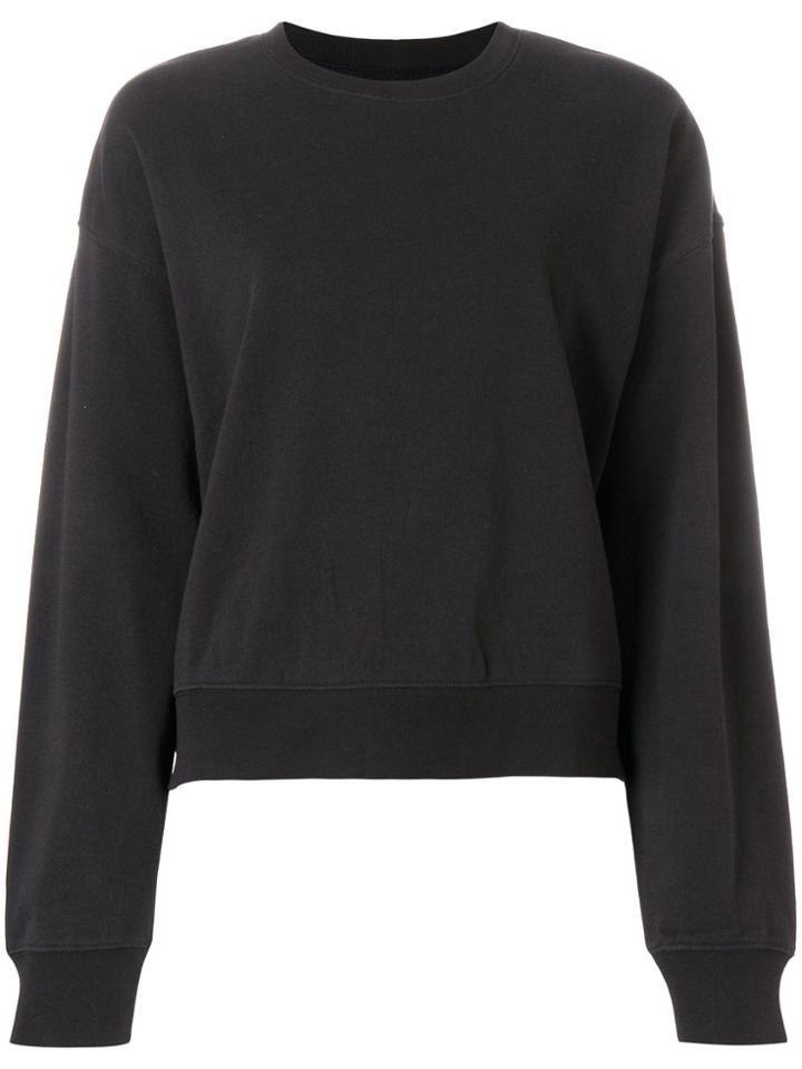Stussy Back Logo Sweatshirt - Black
