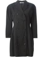 Jil Sander Vintage Double Breasted Coat, Women's, Size: 38, Grey