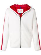 Invicta Side Stripe Hooded Jacket - White