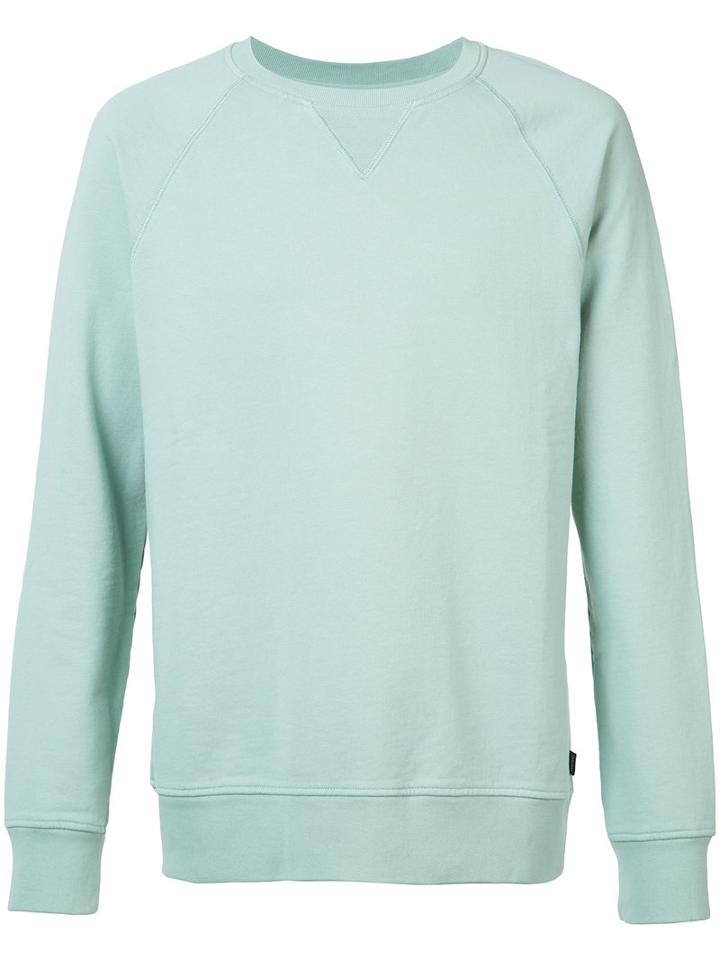 Wesc - Marvin Sweatshirt - Men - Cotton - S, Green, Cotton