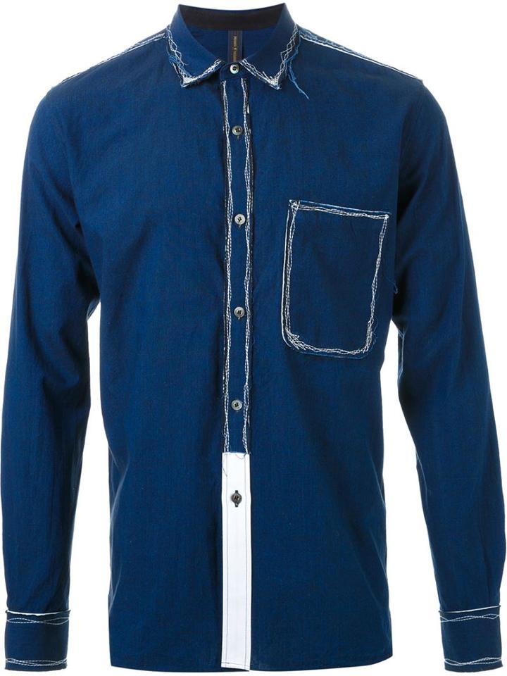 Mihara Yasuhiro Stitch Detail Shirt