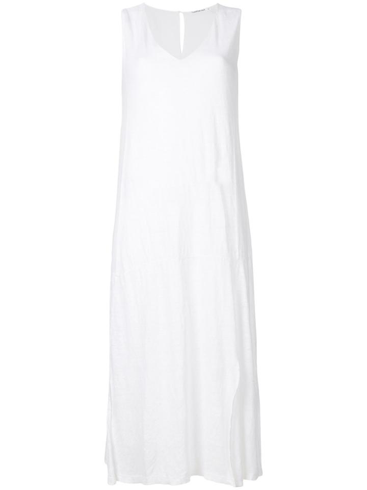 Transit Side Slit Midi Dress - White