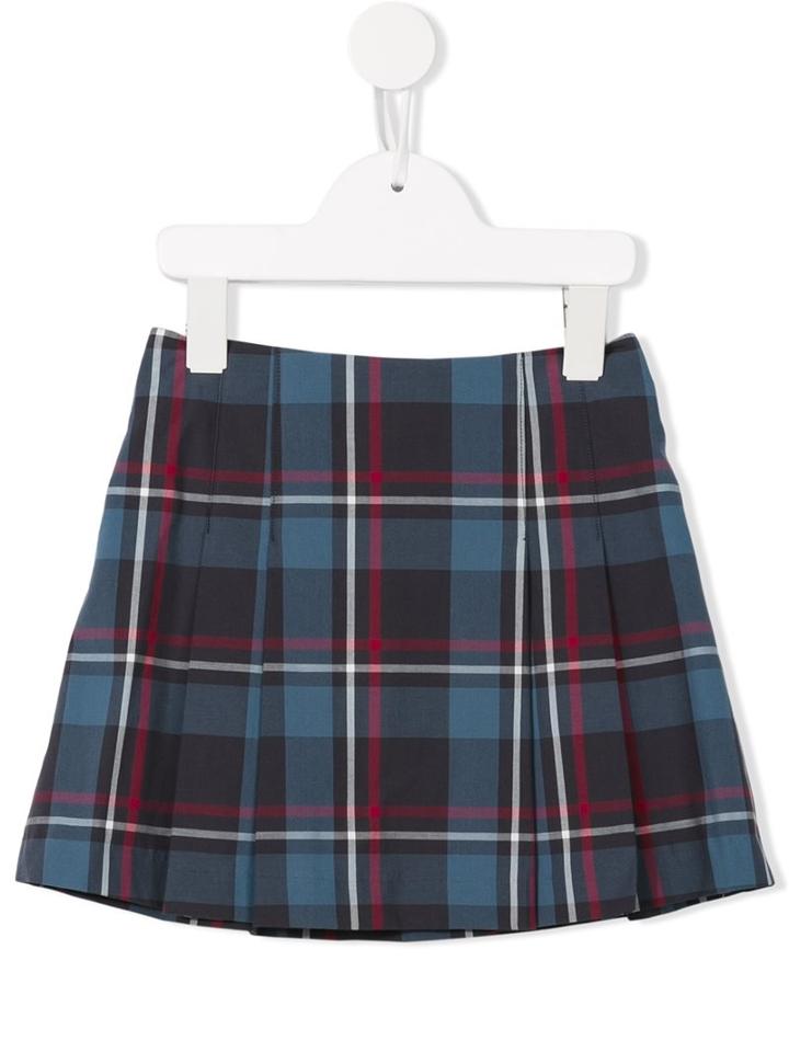 Amaia 'greenfinch' Kilt-style Skirt, Girl's, Size: 8 Yrs, Grey