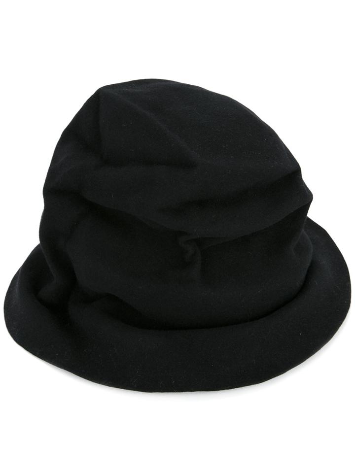 Horisaki Design & Handel Crumpled Hat - Black