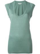 Isabel Marant Étoile Kranger T-shirt, Women's, Size: Small, Green, Linen/flax