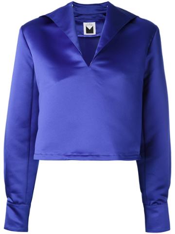 Sailor Blouse - Women - Polyester - S, Blue, Polyester, Sadie Williams