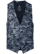 Loveless - Camouflage Waistcoat - Men - Cotton - 1, Black, Cotton