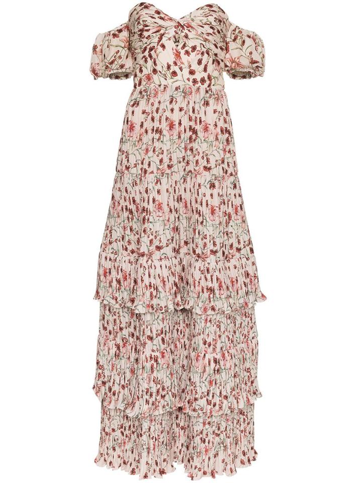 Johanna Ortiz Lady Of Sharlott Dress - Nude & Neutrals