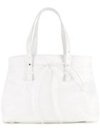 Simone Rocha - Embossed Tote Bag - Women - Calf Leather - One Size, Women's, White, Calf Leather