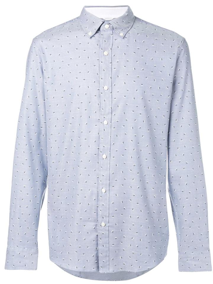 Michael Michael Kors Printed Button Shirt - Blue