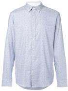 Michael Michael Kors Printed Button Shirt - Blue