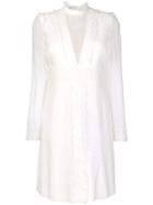 Giambattista Valli Dress With Lace Trim - White