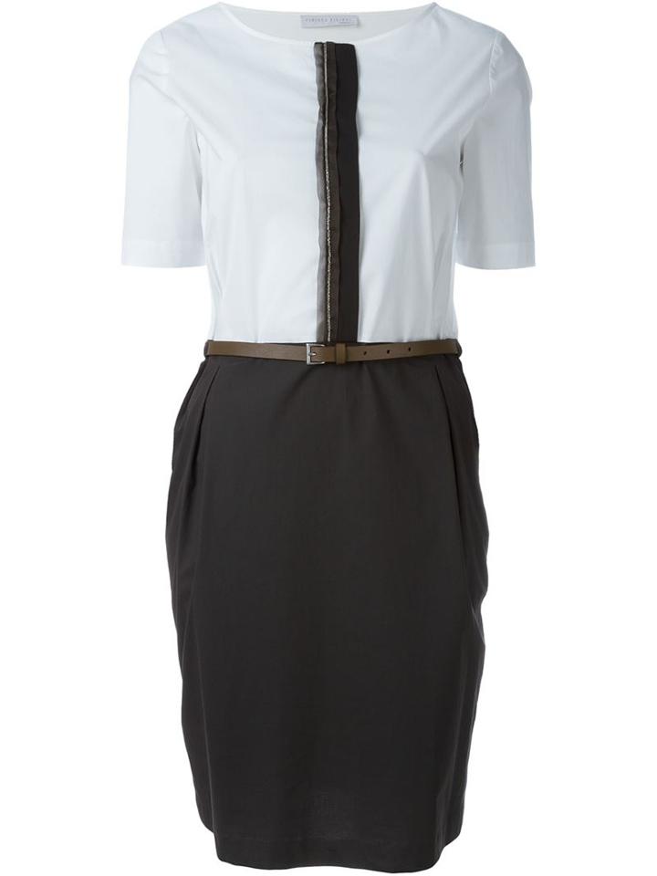 Fabiana Filippi Belted Dress