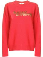 Bally Suvretta Print Sweater - Red