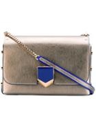 Jimmy Choo - City Lockett Shoulder Bag - Women - Calf Leather - One Size, Green, Calf Leather