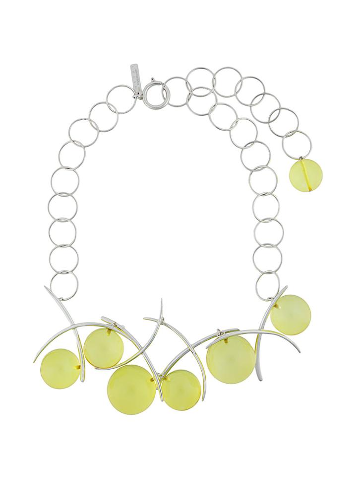 Marni Structural Necklace - Metallic