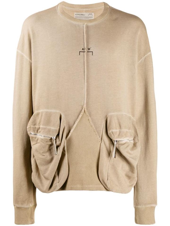 A-cold-wall* Patch Pocket Jumper - Neutrals